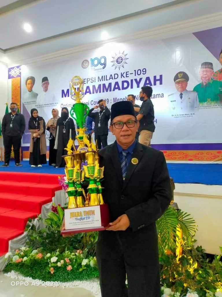 Juara Umum ke 5 kali berturut-turut lomba antar SD Muhammadiyah se Kota Samarinda
